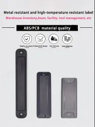  20pcs RFID UHF Anti Metal ABS Etiketi, Dirençli Yüksek Sıcaklık RFID Elektrik Etiketi ISO18000-6C EPC Gen2 860-960MHz Yüksek Kalite