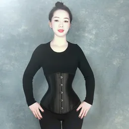 Mulheres do espartilho gótico Sexy Underbust Corset Waist Trainer Shaper Shaper Plus Tamanho Corpete Corslet preto branco azul S-6xl