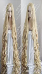 150CM Long Wavy Curly Wig Occident Pastoral Style Mix Blonde Cosplay Wig Hair gtgtgt New High Quality Fashion P3266330