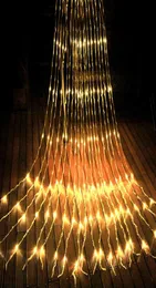 LED Waterfall String Lights Meteor Prysznic deszczowy Strings Kurtyna Święta Świąteczna Dekoracja Wróżki 2M3M6M4317421