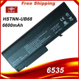 Batterie 9 cella 6600 mAh batteria per laptop per HP Elitebook 6930p 8440p 8440W Probook 6440B 6445B 6450B 6540B 6545B 6550B 6555B 6535B