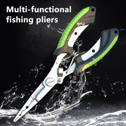 Pinza da pesca a 16 cm Pinza per pesca robusta a naso lungo strumenti di rimozione multifunzionale che pesca i regali di pesca di taglieri intrecciati per uomini