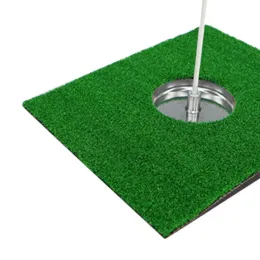 Indoor -Golf -Schlagen Mat Golf Puting Green Übung Matte für Anfänger Golfspiel Hilfe für Home Outdoor Backyard Golf Übung
