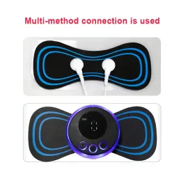 EMS Neck Electric Massager с низким импульсным гелями Teens Trainer Trainer Hip Patch для мышечного стимулятора для замены аксессуаров