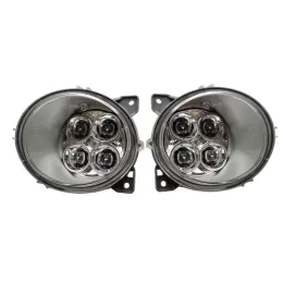 1Pair LED FOG Light för Scania P G R T Series LED DAYTIME LAMP LH RH SCA392 SCA393 1931614 1931613 Plug Option