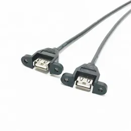 En kvinna till intern 9 -stifts huvudadapter Hög hastighet 30 cm/1ft 2 Dual Port USB PCB Motherboard Cable för PC Mainboard