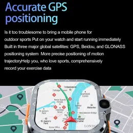 PGD ​​4G Smart Watch Android 8.1 OS 2.03 "Kolorowa wyświetlacz 4G LTE Quad Core Smartwatch Men 4GB 64GB 2MP+8MP Dual Cameras GPS WiFi