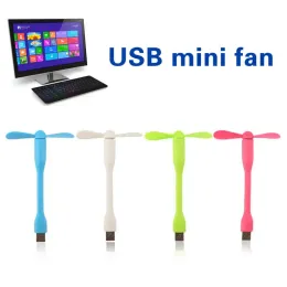 Fan creativo USB Flexible Portable Mini Fan e Lampada Light Light USB per Power Bank Notebook COMPUTER GADGET Summer Nuovo