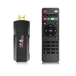 Box Mini TV Stick H313 4K Network Player Android Smart TV Box ATV HD Set Top Box TV Stick per Google YouTube Plug UE