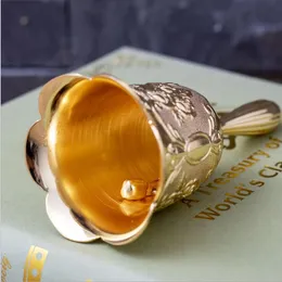 Винтажная роза декоративная золотая металлу