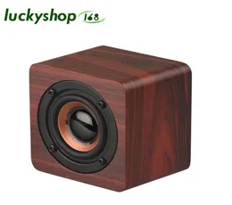 Q1 Portable Speakers Wooden Bluetooth Speaker Wireless Subwoofer Bass Powerful Sound Bar Music Speakers for Smartphone Laptop7942717