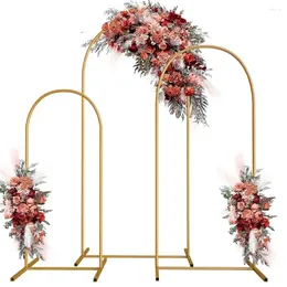 Party Decoration Tableclothsfactory Gold Arch Backdrop Stand Balloon Frame For Wedding Birthday Baby Shower Holiday Event Decorations