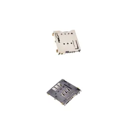 1pcs Neue Micro-SIM-SIM-SIM-Kartenanschluss von guter Qualität Self-Piercing 6+1 P / 8+1 P SIM-Karten-Karten-Slot-Socket MUP-C792