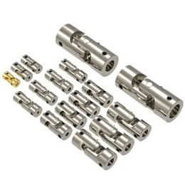 RCボートカーのユニバーサルジョイントメタルカルダン2mm/2.3mm/3mm/3.175mm/4mm/5mm/6mm/8mm/10mmジンバルカップリングモーターシャフトコネクタ