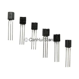 50pcs 2N2222 2N2907 2N3904 2N3906 2N4401 2N4403 2N5401 2N6517 2N5551 2N7000 S8050 S8550 SS8050 SS8550 TO-92 TRANSISTORE TRIODO