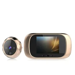 HD Intelligent 28/24 Inch Video Doorbell Peepglass with 90 Degree Monitoring Camera and Motion Detection Eye for Enhanced Security and