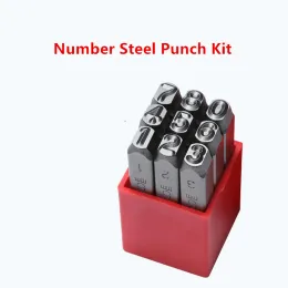 Embossing Heavy Duty Metal Stamping kit Punch Tool Number 1.5mm12mm Alphabet Stamps Tools DIY Jewelry Gold Silver Metal wood