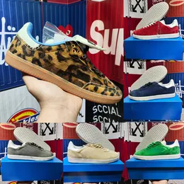 Designer Leopard Print Gli allenatori tedeschi sono versatili con sneaker vintage e scarpe casual