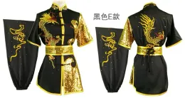Unisex Kidsadult Настройка вышивки Wushu Changquan одежда боевые искусства Wu Shu Unifomrs Kung Fu Nanquan костюмы