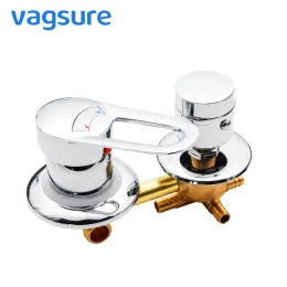 2/3/4/5 Way Shower Switch Control Brass Shower Room Faucets Mixer Shower Cabin Accessories Shower Vave Diverter Tap