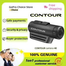 كاميرات DH Contour 4K إصدار كاميرا Ultra HD Action Action Camcorder ROAM2 ROAM3 ترقية رأس خوذة تكتيكية مثبتة على الكاميرا الأولى