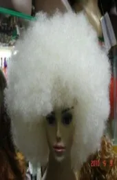 New Fashion White Big Afro парик для волос для женщин Wig Delivery Delive07008223