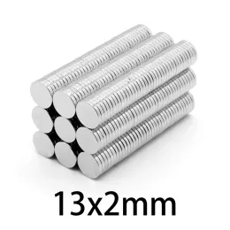 13x2mm N35 Neodym Magnet 13*2mm liten runda permanent NDFEB -skiva kraftfulla starka magnetmagneter 13mmx2 mm