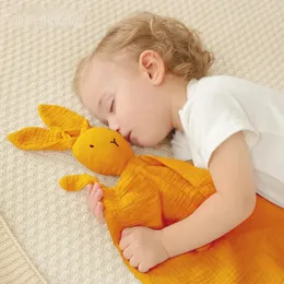 Wandteppiche Baby Baumwolle Muselin Bettdecke Decke Soft Born Sleeping Dolls Kinder Fashion Schlafspielzeug beruhigen Beschädigung Handtuch Lätzchen