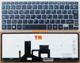 Keyboards Backlit -Tastatur für Toshiba Portege Z30 Z30T A B C Z30A Z30TA Z30TA1310 Z30A1302 Z30C Z30TC Z30B Z30TB BE TR LONG CABEL