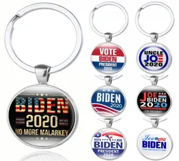 12 Styles JOE Biden 2020 keychain Pendant Joe Biden For President keyring US President Badge Key Chain Party Favor Whole JJ4565842101