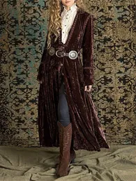Женские куртки осень зимняя мода бархатный кардиганский пальто Женщины Элегантный твердый цвето
