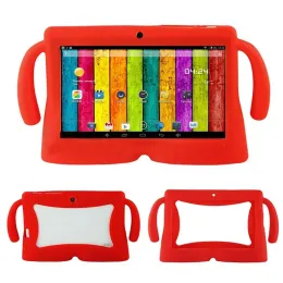 7 Zoll Silikongel Tablet Cover Hülle für Q88 Kinder Kinder Tablet PC (rot)