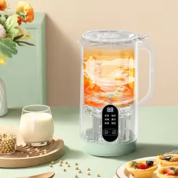 800ml taşınabilir soya sütü üreticisi ev duvar kırma makinesi elektrik meyve sıkacağı blender otomatik ısıtma mikseri pirinç macun yapıcısı