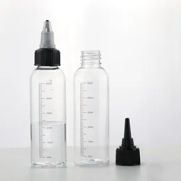 30ml/60ml/100ml/120ml/250ml Garrafas de plástico reabastecidas garrafas de óleo líquido de pet líquido Torcer Twist Top Tattoo Tattoo Pigmment Ink Recurter