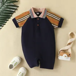 Rompers 2022 Çocuk Romper Yaz Erkekler ve Kızlar Moda Yenidoğan Bebek Tırmanma Giysileri Markaları Kız Bebek Damlası Deliv Babydhshop Teslimat Otkdb