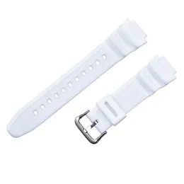 18 mm Watch Band dla Casio AE-1000W/AQ-S810W/SGW-300H/W-S200H Guma Zegarek zastępczy Bransoletka Bransoletka Wysoka jakość