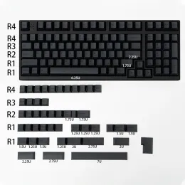 Accessoires GMK Dunkle Klone Keycap Kirschprofil Keycaps Japanische Farbstoffen PBT 1.75U 2U Verschiebung für Gaming Mechanische Tastatur ISO Eingabetasten