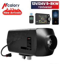 Hemvärmare Hcalory 58KW CAR AIR DIESEL 12V24V Universal Parking Bluetooth App Remote Switch för RV W2210254953480
