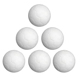 6 pezzi tavolo da calcio calcio palla sostitutiva, mini pallone da calcio set da calcio, pallone da calcio da 36 mm da tavolo A2uf