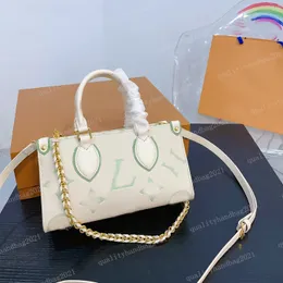 Designer Onthegoo East West Borsebag Togatura di lusso di lusso di alta qualità borsa a tracolla di alta qualità in metallo Decorazione della catena in metallo portafoglio LR