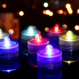 Illuminazione a led del serbatoio di pesce impermeabile mini candele lampada acquario lampada paesaggio lampada da festa decorazione di illuminazione per matrimoni