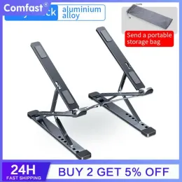 Stand Aluminum Alloy MC Adjustable Laptop Bracket Table Cooling Pad Foldable Laptop Holder For Tablet Notebook Stand