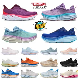 Men Running Shoes hok Clifton 9 Bondi 8 hokah Women Designer Mafate Speed 4 Outdoor Sneakers hokka Harbor Mist Haze Shifting Sand Carbon X3 Trainers Casual Shoes