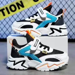 Sneakers Kgfhe Summer Children's Fashion Sports Buty dla chłopców oddychające oddychające buty dla dzieci na świeżym powietrzu Lekkie trampki buty kgfh