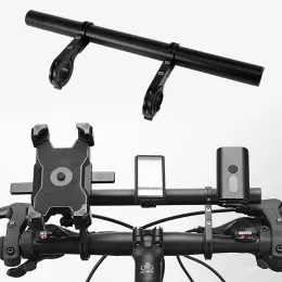 20/30 cm rower działający na rower Wydłużony wspornik rowerowy pasek Uchwyt komputerowy Wsparcie Stojak Stojak na podwójne ramy rowerowe