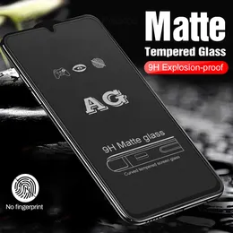 Matte Tempered Glass For Realme 8 7 6 5 3 Pro C21Y C25Y 5i 5S 7i C11 Screen Protector For OPPO A92 A94 A93 A9 A74 A31 AK1 A16 A7