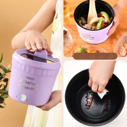 Small Household Multifunctional All-In-One Pot Electric Noodle Cooking Pot Egg Omelette Frying Pan Mini Hotpot Baby Food Stew