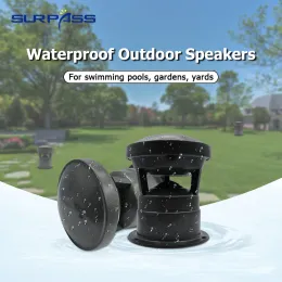 Speakers Outdoor Speaker Waterproof 20W Fiberglass 100V/70V Music Speakers Audio Sound System for Garden Patio Deck Yard Swimming Pool