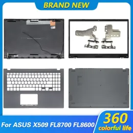 ASUS X509 FL8700 FL8600 Y5100 Y5200F LCDバックカバー/フロントベゼル/上ケース/ボトムカバーLCDヒンジのケースケース