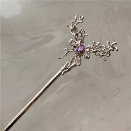 Saç klipsleri barrettes moda kelebek çubukları kadınlar için metal klip pimleri minimalist ricealr kızlar saç tokası bunlar çörek yapım başlık damlası de otfks